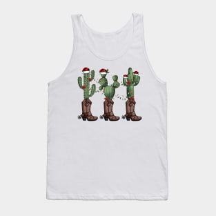 Cowboy Christmas Tank Top